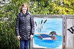 Local painter Jean Frank recently noticed the old entrance signs to the Wood Duck neighborhood were looking a little worn down.Frank, believing she could lend a hand &ndash; or a brush &ndash; reached