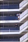 7/13/2020  A man was on the ledge of the 17th floor of a building on 115th street in Ocean City.  Officers from OCPD and OCFD were able to get him off the ledge safely.