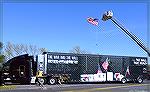 Wall That Heals arrives at the Ocean Pines Veterans Memorial.