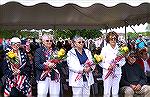 Gold Star Mothers at Memorial Day Ceremony. Ocean Pines Veterans Memorial. May 31, 2021.