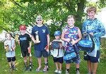 Winners of the 2021 Ocean Pines Anglers Club Art Hansen Memorial Youth Fishing Contest   L to R; LARGEST FISH 1st place; age 4-7 Pierson Parrish; age 8-11 Anthony Giannotta; age 12-16 Trey Prozzillo;M