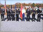 The American Legion Color Guard.