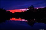 Sunset on Manklin Creek in Ocean Pines, Maryland. 12/30/2021.
