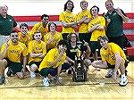 Last Thursday Andrea and I ventured up to Smyrna HS in Delaware for the Delaware State Volleyball finals. Indian River, HS coached by son Jim, and featuring Grandson Carson, who was voted Delaware Pla