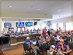 Crowd at the Clubhouse Bar & Grille on Sept. 18. 