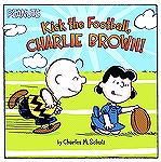 Charlie Brown kicks the football!