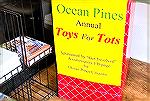 Toys for Tots box image from the Ocean Pines Association. 
