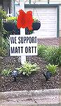 Signs supporting Matt Ortt are sprouting along entrance road to Yacht Club. How will CPI/ECC/ARC handle?