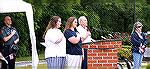 Ocean Pines. Memorial Day 2023.
Pledge of Allegiance led by twin granddaughters of Worcester County Veterans Memorial at Ocean Pines president Marie Gilmore.