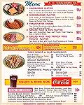 Woolworth Menu 1960