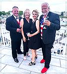 The Worcester County Veterans Memorial at Ocean Pines held a 20th Anniversary Gala at the Ocean Pines Yacht Club on May 30, 2025.

Puttin' on the Ritz. John Latham (far left) and Rick Farr (far righ