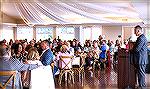 OPA President Stuart Lakernick addresses OPA's many volunteers at a dinner in their honor. June 5, 2025 Ocean Pines Yacht Club.