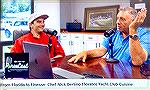Nick Bertino (left), new Ocean Pines Yacht Club Chef, joins Touch of Italy founder Bob Cipretti for a PinesCast.